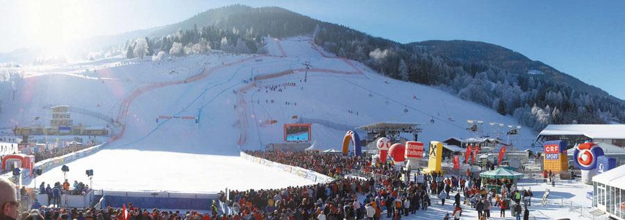 Skiweltcup Bad Kleinkirchheim Zielgelände