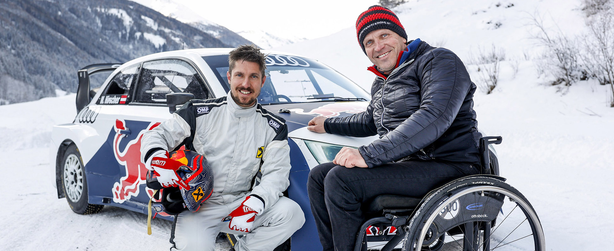 Marcel Hirscher und Reini Sampl