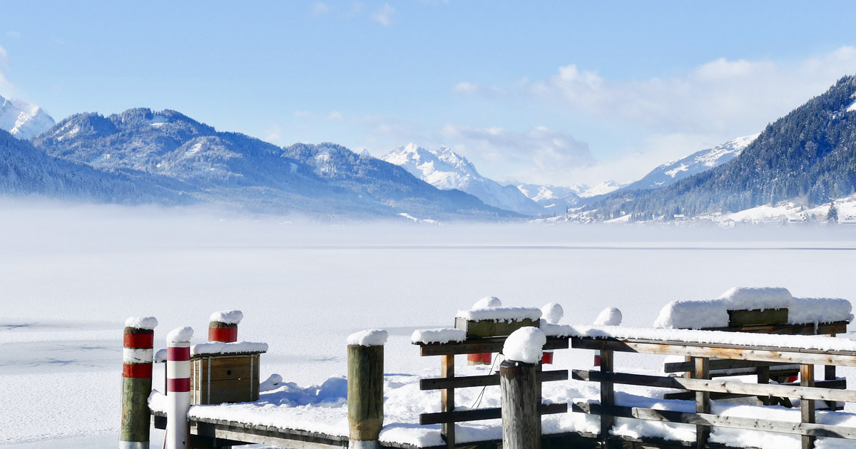 weissensee im winter