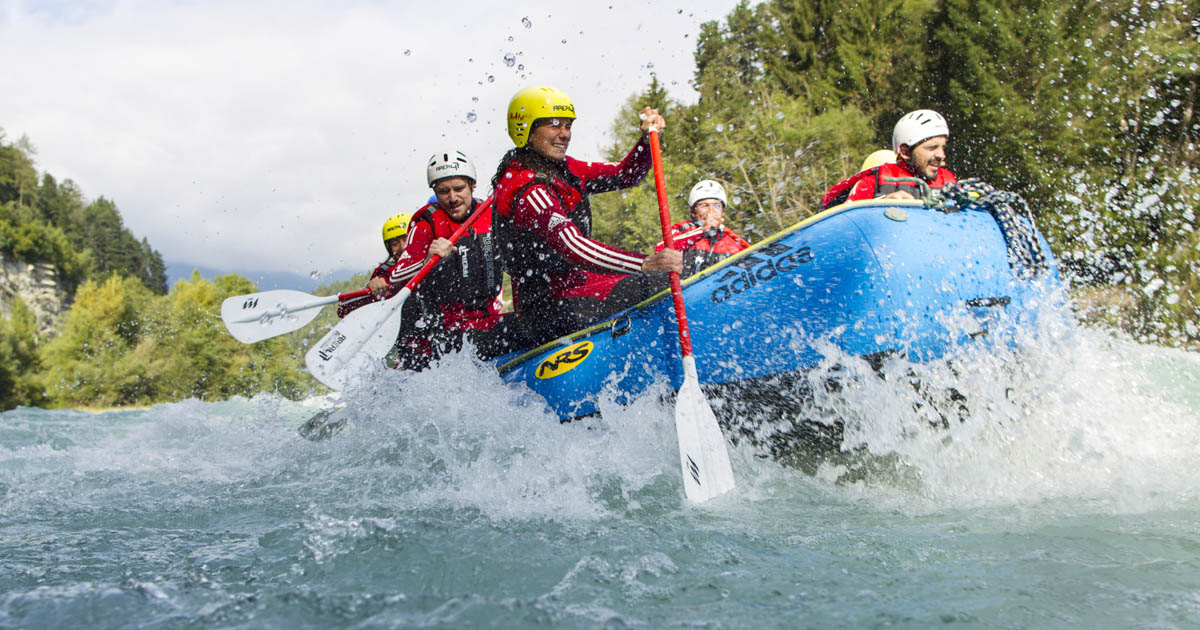 rafting tirol