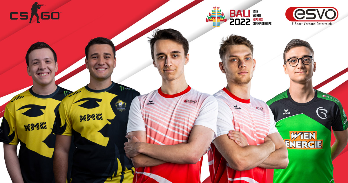 österreich bei esports world chapionship 2022 in bali