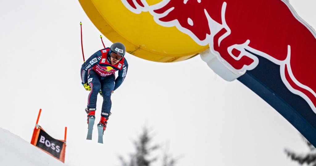 Aleksander Aamodt Kilde gewinnt Hahnenkamm Rennen auf der Streif 2023 Aleksander Aamodt Kilde gewinnt Hahnenkamm Rennen auf der Streif