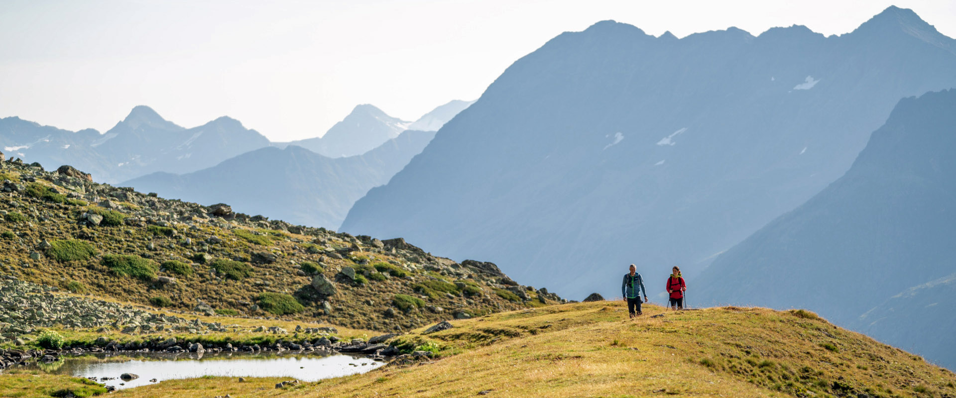 wandern in vent auf den similaun