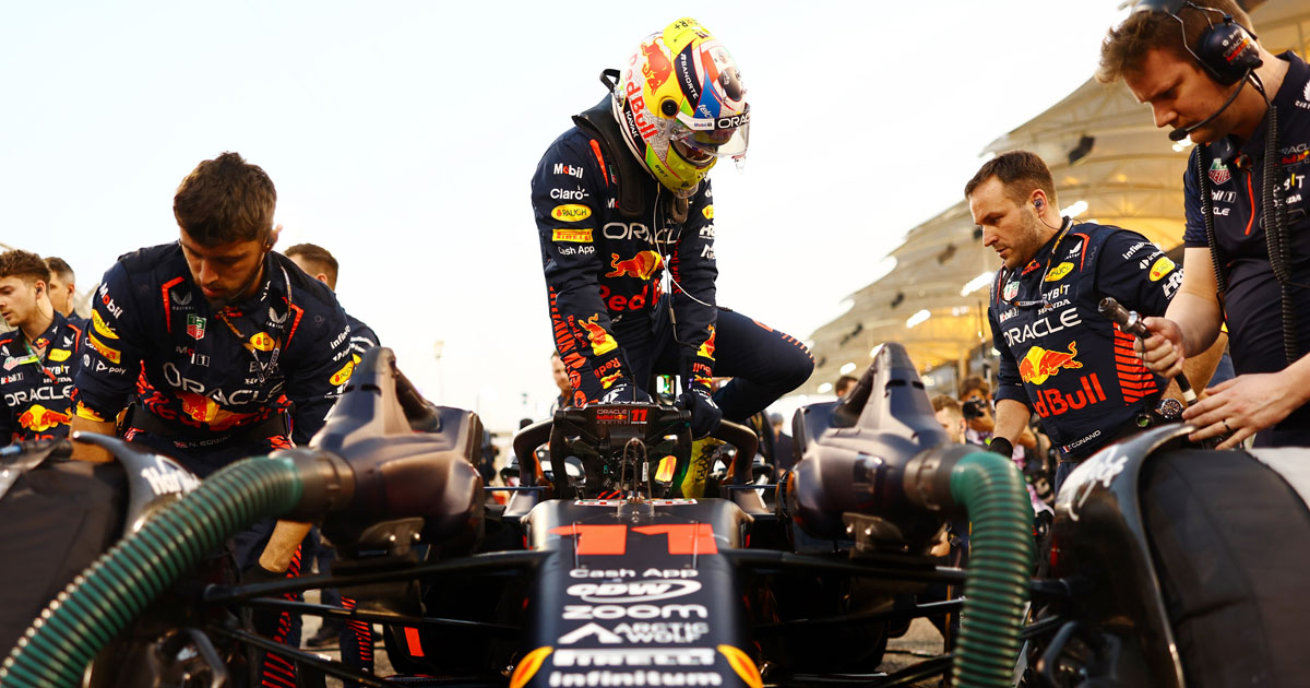 Sergio Perez Oracle Red Bull Racing
