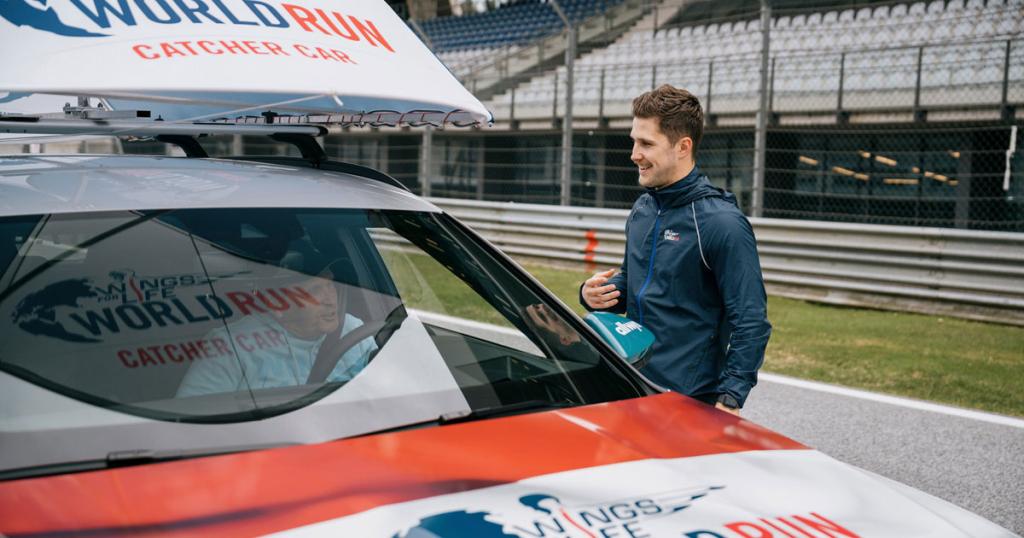 Das Wings for Life World Run Catcher Car am Red Bull Ring catcher car wings for life world run 2024
