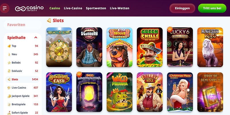 casinoinfinity casino de