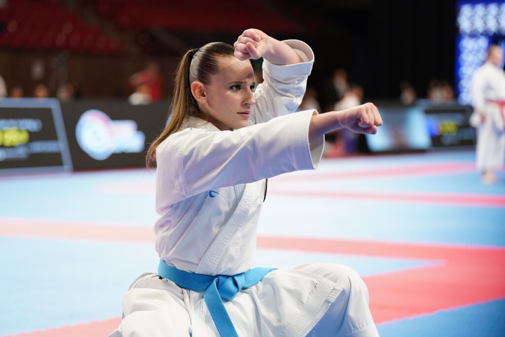 Burgenlands Kata-Asse brillieren beim Youth-Weltcup in Porec, Nach U14- und U16- nun auch U18-Gold: Tamara schreibt in Kroatien Kata-Geschichte