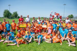 Soziales Engagement beim Schulsporttag in Hausleiten