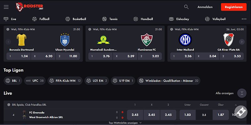 Rooster Sports DE