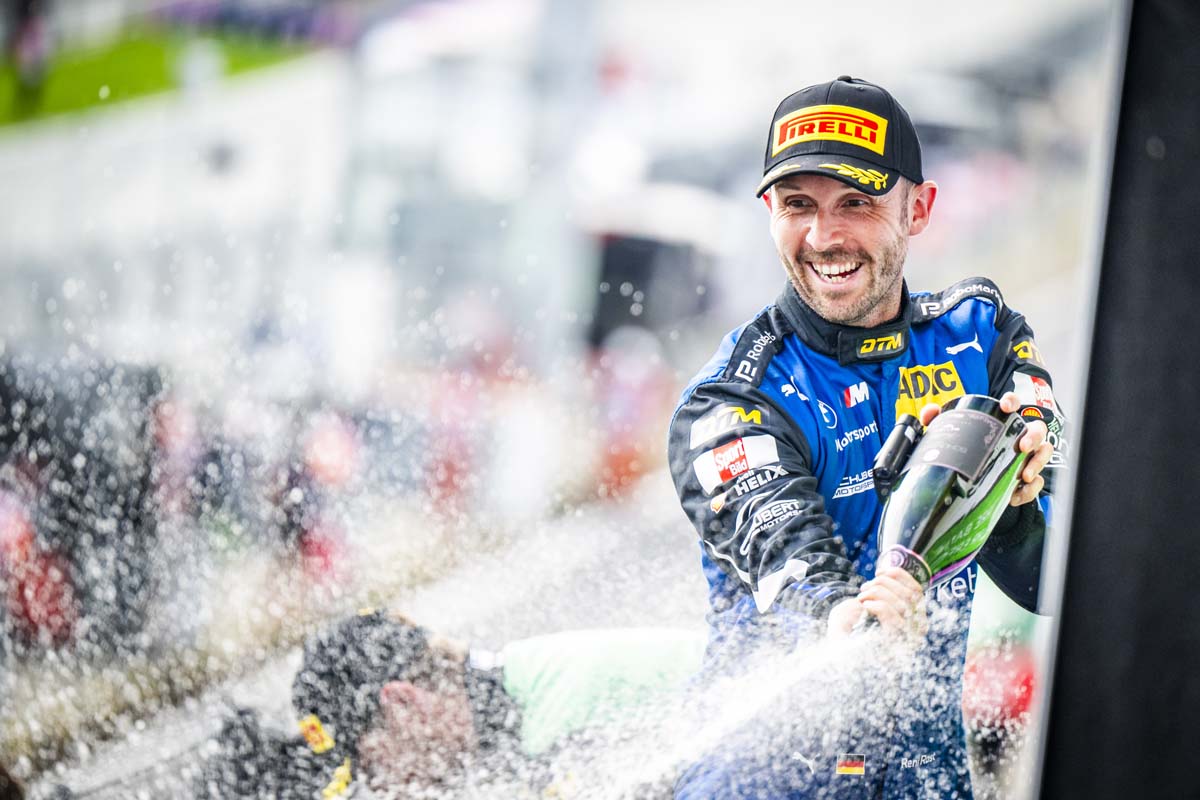 René Rast übernimmt DTM-Führung von Lucas Auer