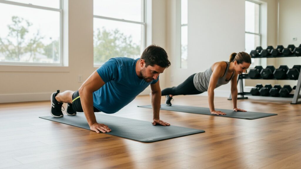 Krafttraining ohne Geräte: stark werden mit dem, was du hast