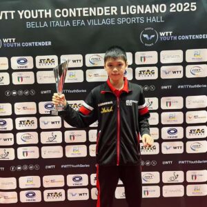 Nina Skerbinz holte U17-Bronze in Senec/Slowakei, Gigantisch! Louis Fegerl feiert in Lignano dritten WTT-Turniersieg en suite